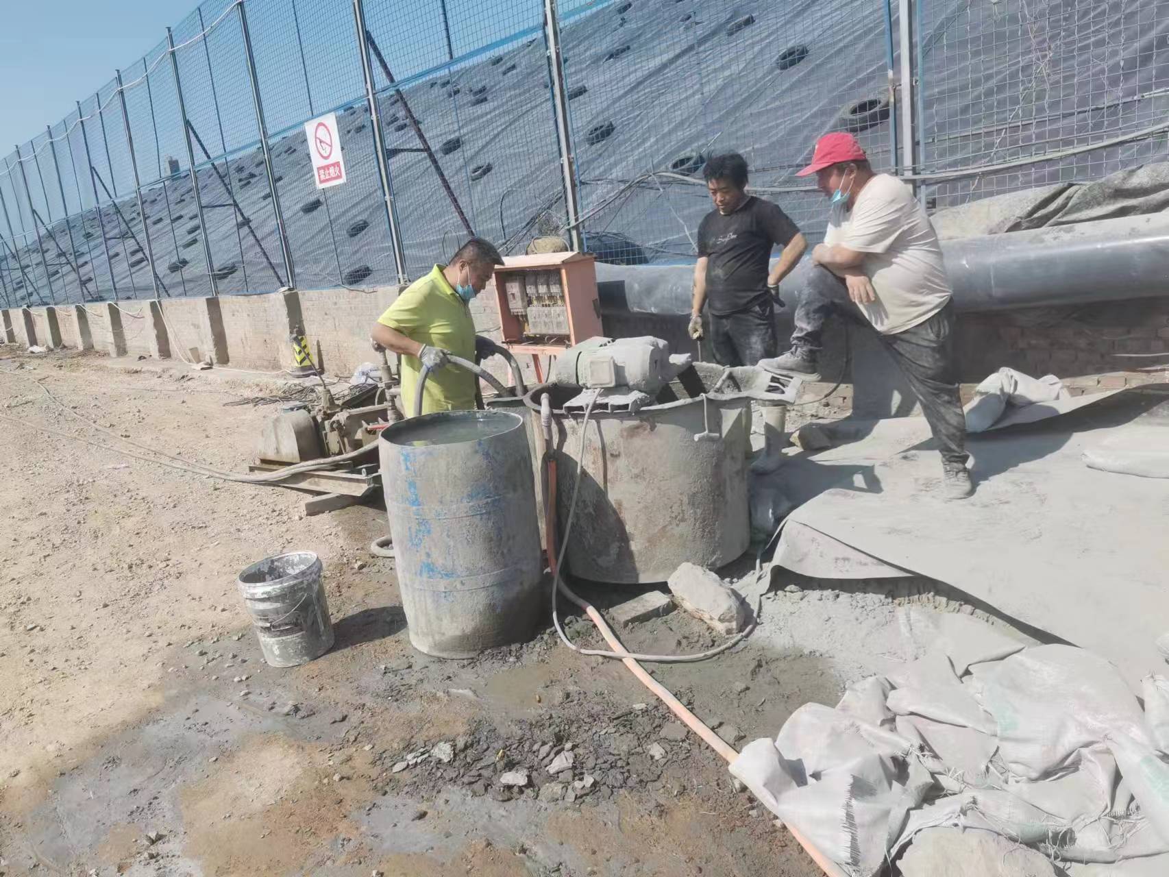 侯马袖阀管注浆